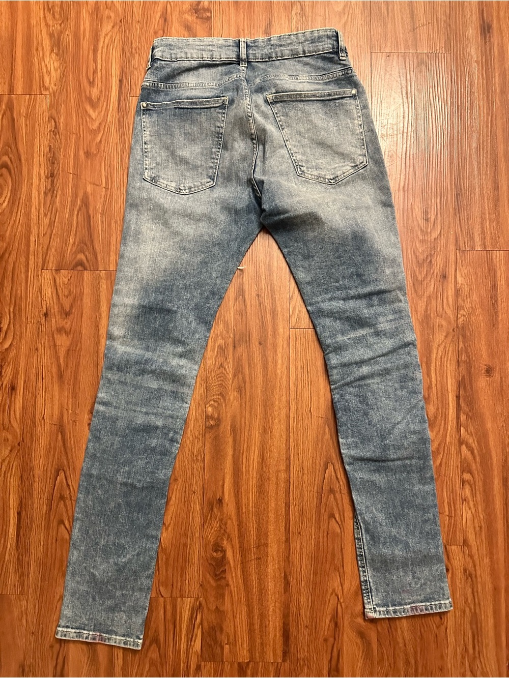 H&M Light Blue Ripped Skinny Jeans - Picture 4 of 5